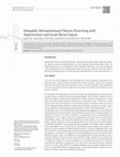 Research paper thumbnail of Idiopathic Retroperitoneal Fibrosis Presenting with Hypertension and Acute Renal Failure