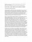 Research paper thumbnail of Do We Need a Core Curriculum in European Studies