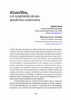 Research paper thumbnail of #EstoTbn o el surgimiento de una plataforma colaborativa