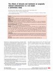 Research paper thumbnail of The effects of letrozole and melatonin on surgically induced endometriosis in a rat model: a preliminary study