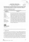 Research paper thumbnail of The Empowerment of Community Potential in Cirawamekar Village, Cipatat District, West Bandung Regency (A Case Study of Wayang Golek Craftsmen)