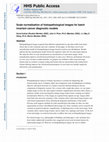 Research paper thumbnail of Scale normalization of histopathological images for batch invariant cancer diagnostic models