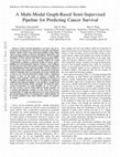 Research paper thumbnail of A multi-modal graph-based semi-supervised pipeline for predicting cancer survival