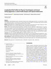 Research paper thumbnail of Longitudinal Risk Profiles for Physical, Psychological, and Sexual Dating Aggression: a Latent Profile Analysis with Spanish Adolescents