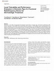 Research paper thumbnail of Local Tolerability and Performance Evaluation in Domestic Pigs of a Fractional Radiofrequency Device for Dermatologic Treatment