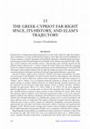 Research paper thumbnail of The Greek-Cypriot Far Right, its History and ELAM's Trajectory