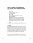 Research paper thumbnail of Learning to Collaborate During Team Designing: Some Preliminary Results fromMeasurement-Based Tools