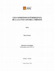 Research paper thumbnail of Les conditions d'émergence de la lutte contre l'obésité (Thèse de doctorat)