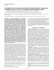 Research paper thumbnail of A lymphocyte-activating monoclonal antibody induces regression of human tumors in severe combined immunodeficient mice (human melanoma/tumor regression/immune and beige mice/T or NK cell depletion)