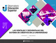 Research paper thumbnail of Sentidos de un sistema de créditos académicos en la universidad