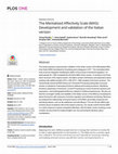 Research paper thumbnail of The Mentalized Affectivity Scale (MAS): Development and validation of the Italian version