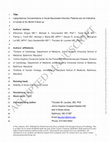 Research paper thumbnail of Lipoprotein(a) concentrations in acute myocardial infarction patients are not indicative of levels at six month follow-up