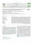 Research paper thumbnail of Low resistance to cavitation and xylem anatomy partly explain the decrease in the endemic Rhamnus ludovici-salvatoris