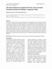 Research paper thumbnail of The State Of Supervisory Support In Private And Government Preschools Education In Ethiopia: Comparative Study