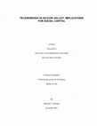 Research paper thumbnail of Teleworking in Silicon Valley: Implications for Social Capital