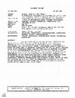 Research paper thumbnail of A Technology Assessment of Personal Computers. Vol. III: Personal Computer Impacts and Policy Issues