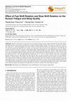 Research paper thumbnail of The Effect of Shift Rotation on Employee Cortisol Profile, Sleep Quality, Fatigue, and Attention Level