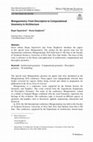 Research paper thumbnail of Mongeometry: From Descriptive to Computational Geometry in Architecture