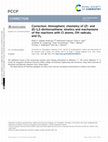 Research paper thumbnail of Correction: Atmospheric chemistry of (Z)- and (E)-1,2-dichloroethene: kinetics and mechanisms of the reactions with Cl atoms, OH radicals, and O3