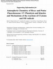 Research paper thumbnail of Atmospheric chemistry of hexa- and penta-fluorobenzene: UV photolysis and kinetics and mechanisms of the reactions of Cl atoms and OH radicals