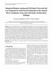 Research paper thumbnail of Prediction of soil erosion in a Lake Victoria basin catchment using a GIS-based Universal Soil Loss model