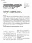 Research paper thumbnail of Simultaneous analysis of potassium and ammonium ions in the vitreous humour by capillary electrophoresis and their integrated use to infer the post mortem interval (PMI)