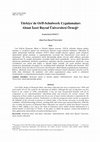 Research paper thumbnail of Türkiye`de Orff-Schulwerk Uygulamaları Abant İzzet Baysal Üniversitesi Örneği