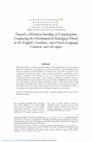 Research paper thumbnail of Toward a Historical Sociology of Canonization: Comparing the Development of Sociological Theory in the English-, German-, and French-Language Contexts since the 1950s