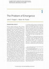 Research paper thumbnail of The Problem of Emergence