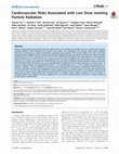 Research paper thumbnail of Cardiovascular Risks Associated with Low Dose Ionizing Particle Radiation