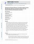 Research paper thumbnail of Marketing the Research Missions of Academic Medical Centers: Why Messages Blurring Lines Between Clinical Care and Research Are Bad for both Business and Ethics