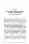 Research paper thumbnail of First Contacts, Slavery and Kinship in North-Eastern Amazonia