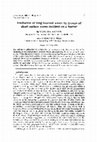 Research paper thumbnail of Excitation of long internal waves by groups of short surface waves incident on a barrier