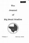 Research paper thumbnail of An Archeological Reconnaissance in the Rosillos Mountains, Brewster County, Texas