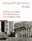 Research paper thumbnail of BELMABROUK, N., BONIFAY, M., DE LARMINAT, S. [...] QUEVEDO, A. et al. (2023): "Évolution du paysage urbain de Thaenae (Thyna) à la fin de l'Antiquité: nouvelles données sur le rempart", Antiquités Africaines, 59, p. 157-189.