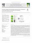 Research paper thumbnail of The effect of biogenic and chemically manufactured silver nanoparticles on the benthic bacterial communities in river sediments