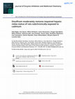 Research paper thumbnail of Disulfiram moderately restores impaired hepatic redox status of rats subchronically exposed to cadmium