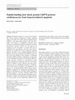 Research paper thumbnail of Peptide-binding heat shock protein GRP78 protects cardiomyocytes from hypoxia-induced apoptosis