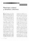 Research paper thumbnail of Pluralismo cultural y derechos colectivos