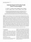 Research paper thumbnail of Analyzing Organic Food Farming Trends in the US Western Region