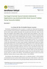 Research paper thumbnail of Fuat Sezgin’in Eserinde Tasavvuf Literatürü Hakkında Bir Değerlendirme veya Gecikmiş Bir Bilim Olarak Tasavvuf: Pratikten Teoriye Tasavvufun Çelişkisi