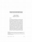 Research paper thumbnail of Compensation Benchmarking Practices of Firms Concentrated in Metro Manila