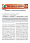 Research paper thumbnail of Metallic Nanoparticles for Modification of Electrodes for Heavy Metals Detection