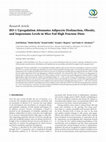 Research paper thumbnail of HO-1 Upregulation Attenuates Adipocyte Dysfunction, Obesity, and Isoprostane Levels in Mice Fed High Fructose Diets