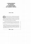 Research paper thumbnail of O Renascimento da Retórica e a Reabilitação da Filosofia Prática