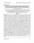 Research paper thumbnail of Effectiveness of Psycho-Motivational Training on Improving Social Skills and Emotional Regulation in Patients with Schizophrenia