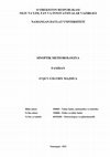 Research paper thumbnail of Sinoptik meteorologiya fanidan o'quv uslubiy majmua