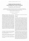 Research paper thumbnail of The isolation and characterization of serum albumin from the ostrich (Struthio camelus)