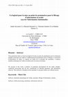 Research paper thumbnail of Un logiciel pour la mise au point de grammaires pour le filtrage d’information en arabe (cas de l’information citationnelle)