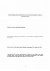 Research paper thumbnail of Calorie labeling and fast food choices in surveys and actual markets: some new behavioral results